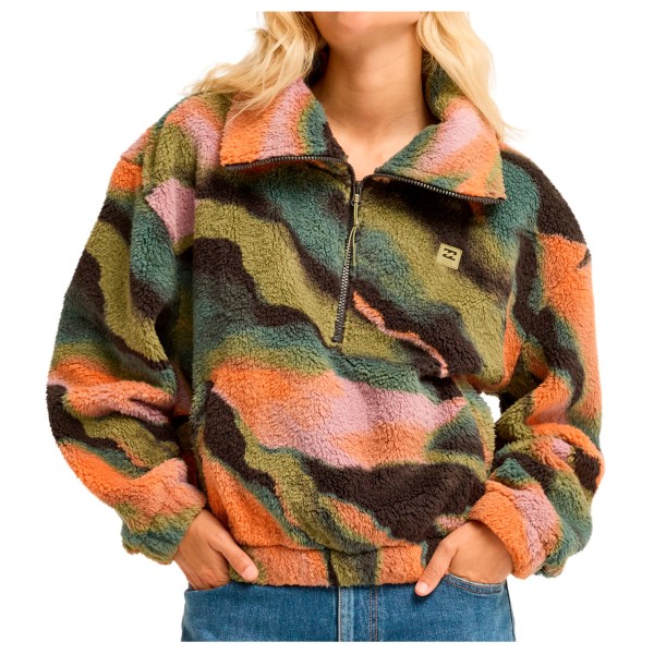 Billabong Women’s Barra Half Zip Fleecetrui meerkleurig Multicolor