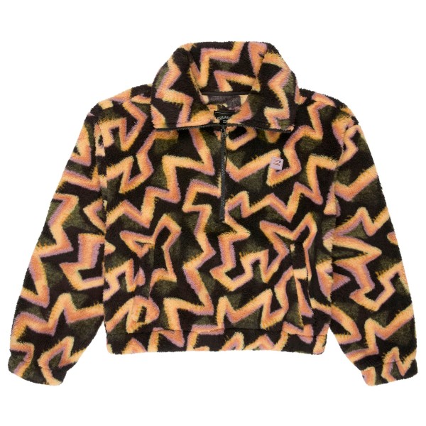 Billabong Women’s Barra Half Zip Fleecetrui Bruin