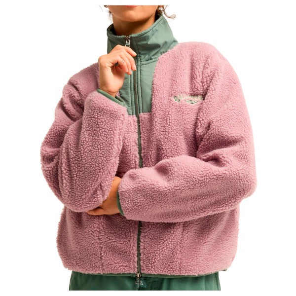 Billabong Women’s Mountain Life Fleecevest Roze