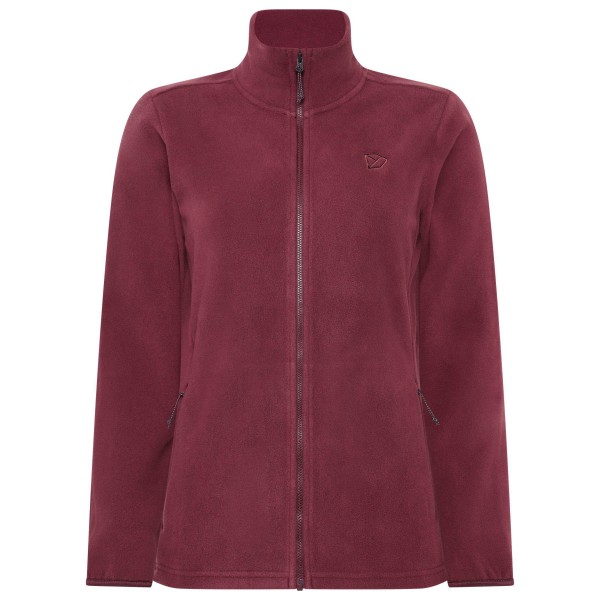 Didriksons Women’s Viona Full-Zip Fleecevest Rood
