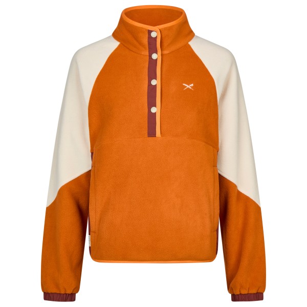 Iriedaily Women’s Holina Mix Troyer Fleecetrui Oranje