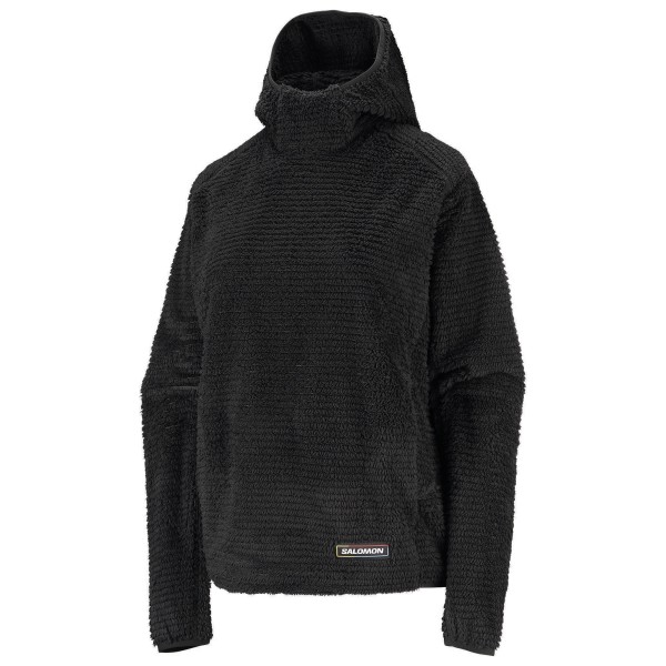 Salomon Women’s Thernova Fleece Hood Fleecetrui Zwart