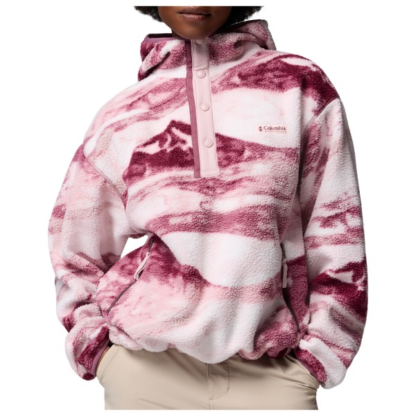 Columbia Women’s Helvetia II Printed Hoodie Fleecetrui Roze
