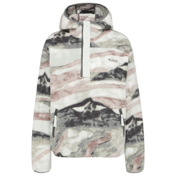 Columbia Women’s Helvetia II Printed Hoodie Fleecetrui Grijs
