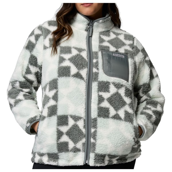 Columbia Women’s West Bend Print Full Zip II Fleecevest Grijs