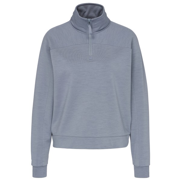 Stoic Women’s MerinoFleece270 MMXX. Lulea Half Zip Merinotrui Grijs