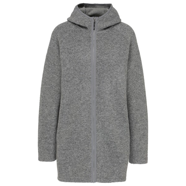 Stoic Women’ MerinoPile RissnaSoftSt. Long Jacket Merinovest Grijs