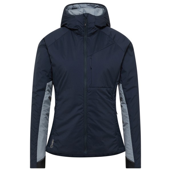 Stoic Women’s MountainWool60 JokkmokkSt. Hoody II Isolatiejack Blauw