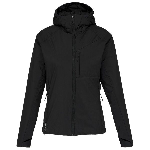 Stoic Women’s MountainWool60 JokkmokkSt. Hybrid Hoody II Synthetisch jack Zwart
