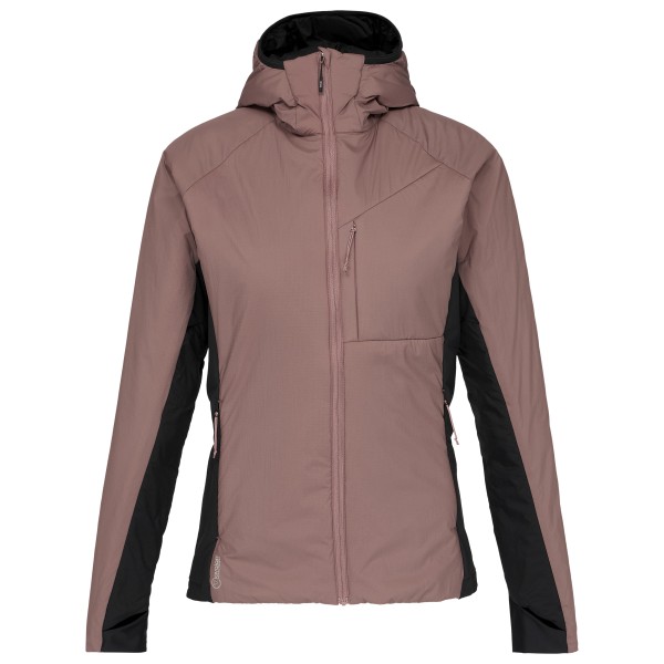 Stoic Women’s MountainWool60 JokkmokkSt. Hybrid Hoody II Synthetisch jack Bruin