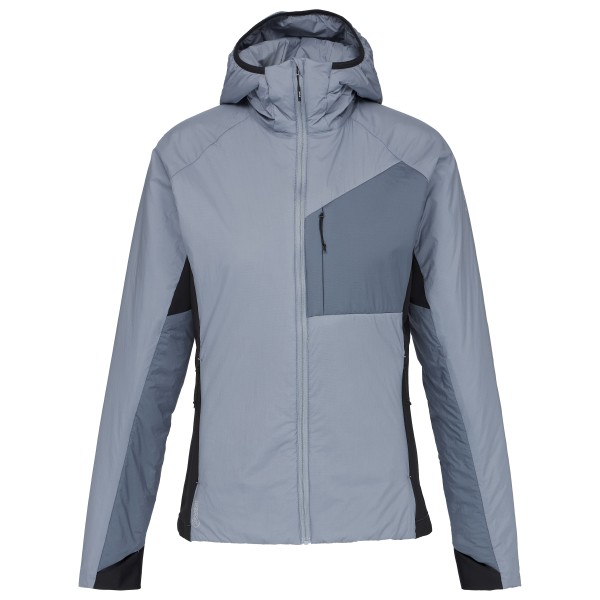 Stoic Women’s MountainWool60 JokkmokkSt. Hybrid Hoody II Synthetisch jack Grijs