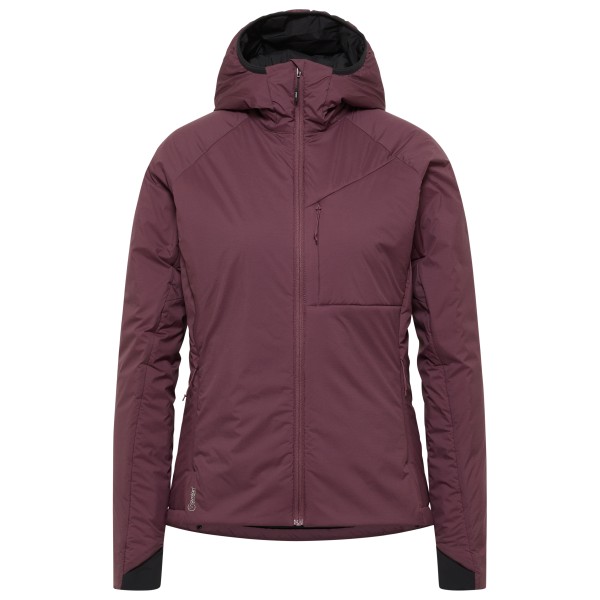 Stoic Women’s MountainWool90 JokkmokkSt. Hoody Isolatiejack Purper