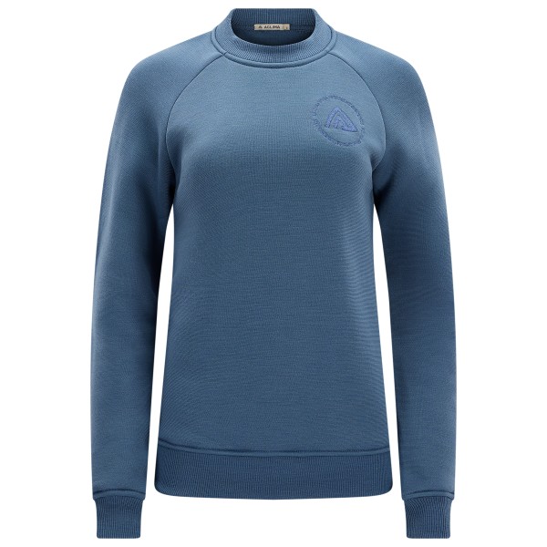 Aclima Women’s Fleecewool Crewneck Merinotrui Blauw