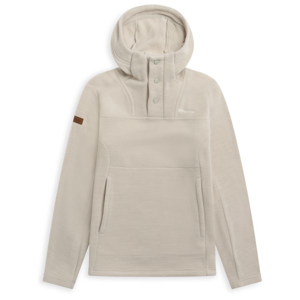 Bergans Women’s Hareid Fleece Hoodie Fleecetrui Grijs