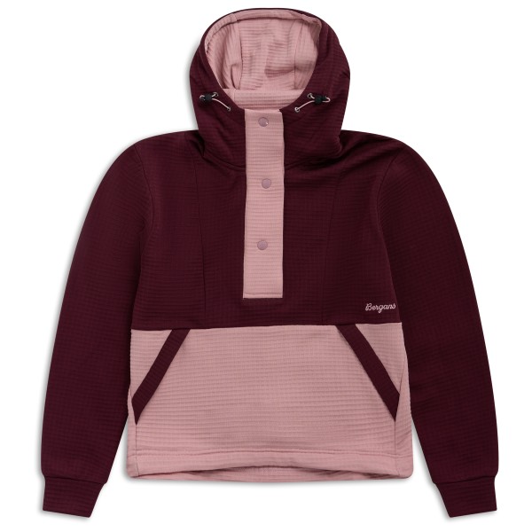 Bergans Women’s Vega Wool Hoodie Hoodie Rood