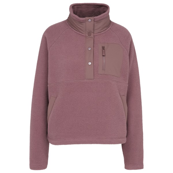 Stoic Women’s MerinoSoftFleece MMXX.Karmas Half Zip Fleecetrui Bruin