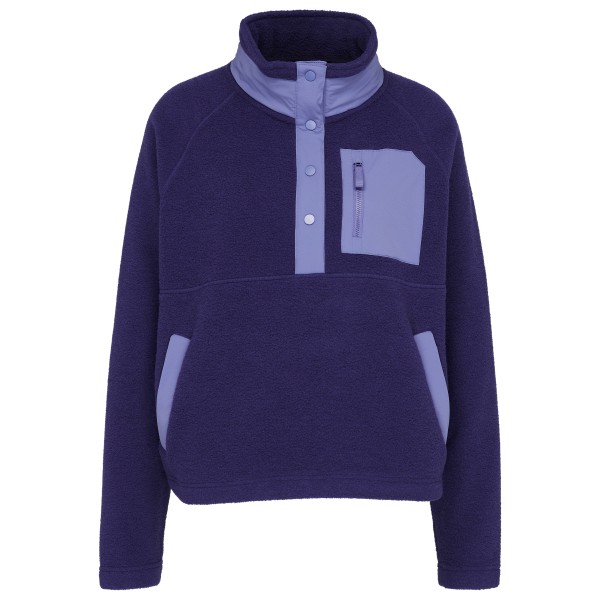 Stoic Women’s MerinoSoftFleece MMXX.Karmas Half Zip Fleecetrui Blauw