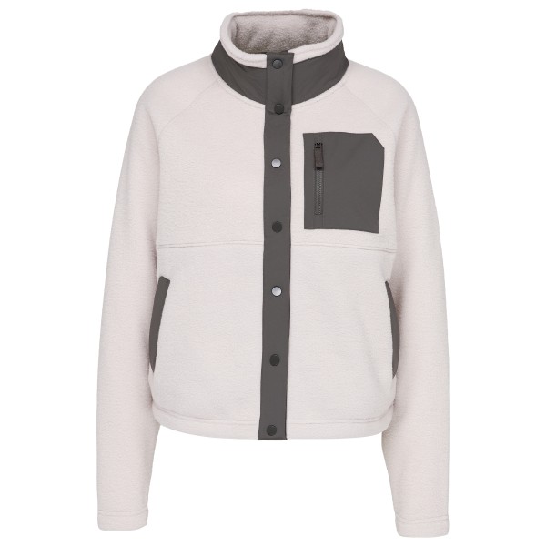 Stoic Women’s MerinoSoftFleece MMXX.Karmas Jacket Fleecevest Grijs