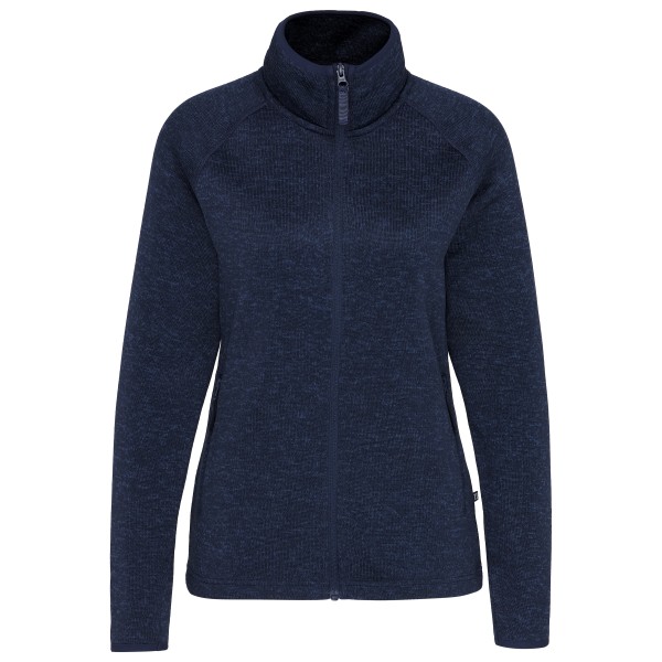 Heber Peak Women’s CrownHe. Knit Jacket Fleecevest Blauw