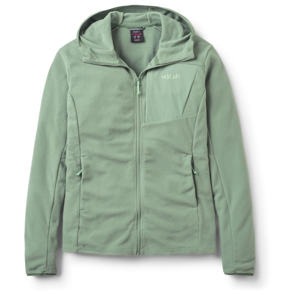 Rab Women’s Tecton Hoody Fleecevest Groen
