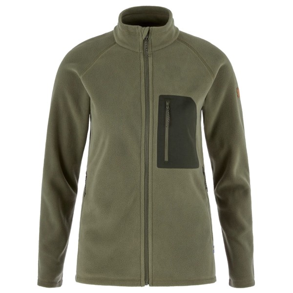 Fjällräven Women’s Kaipak Fleece Fleecevest Olijfgroen