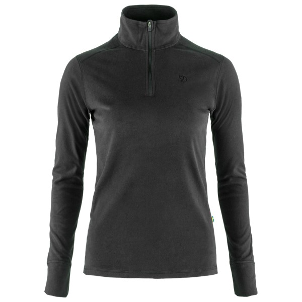 Fjällräven Women’s Skare Half Zip Fleecetrui Zwart