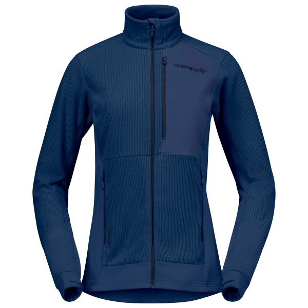 Norrøna Women’s Lofoten Warm2 Jacket Fleecevest Blauw
