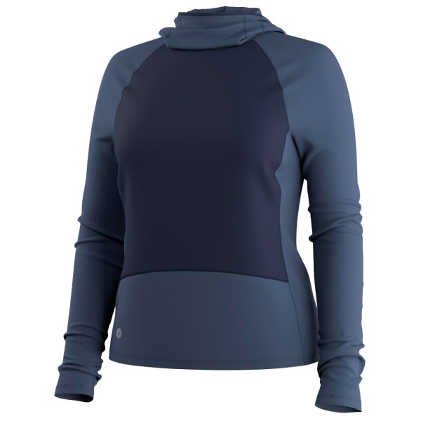 Smartwool Women’s Active Fleece Wind Hoodie Fleecetrui Blauw