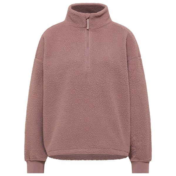 Heber Peak Women’s TimberHe. Pile Fleece Half-Zip Fleecetrui Bruin