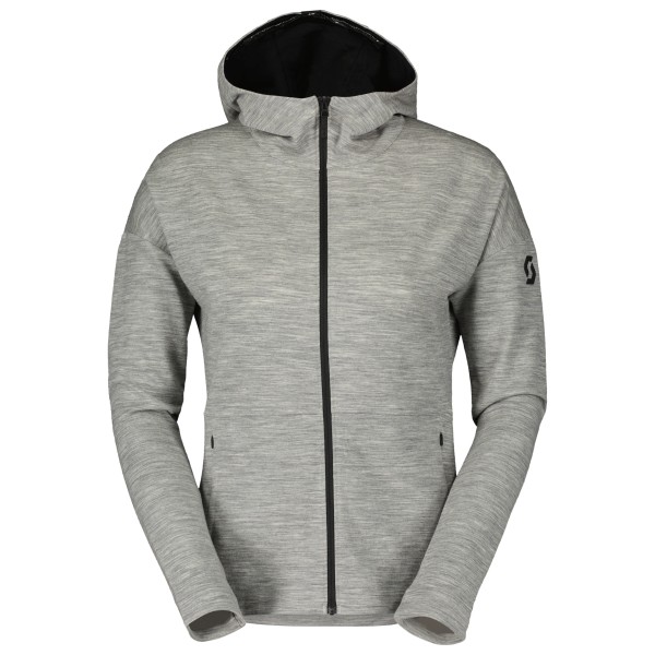 Woll- & Merinopullover Scott Hoody Commuter Merino Damen (Gr XS |grau)