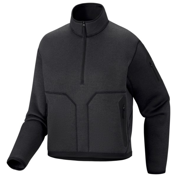 Arc’teryx Women’s Covert 1/2 Zip Fleecetrui Zwart