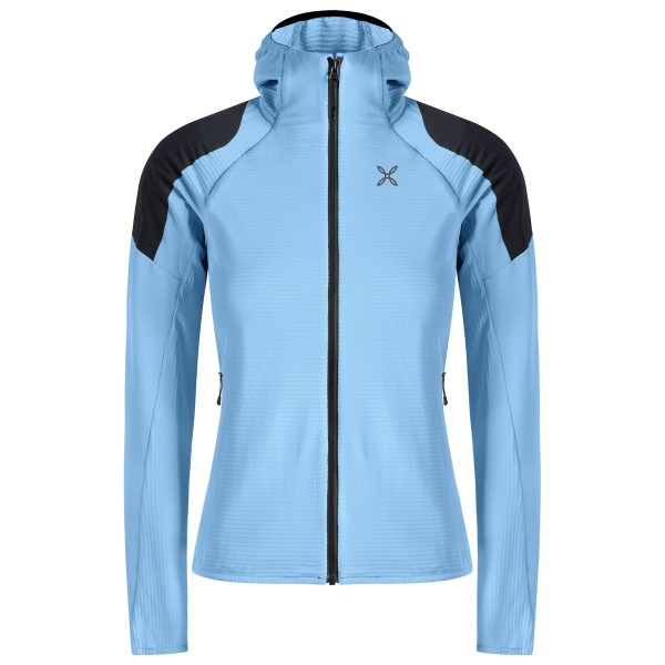 Montura Women’s Action Hooded Maglia Fleecevest Blauw