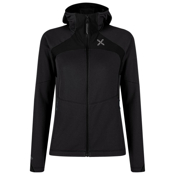 Montura Vertigo Octa Hooded Maglia Fleecejacke Damen (Gr S |schwarz)