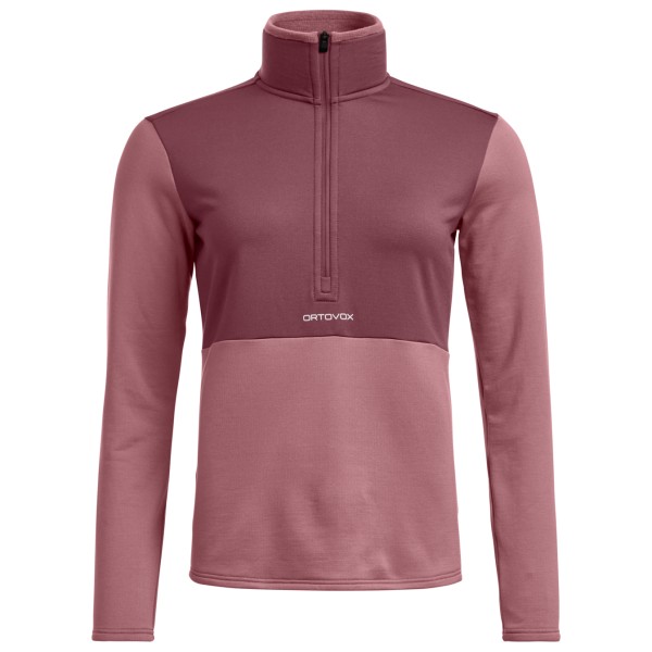 Ortovox Women’s Fleece Light Zip Neck Fleecetrui meerkleurig Multicolor