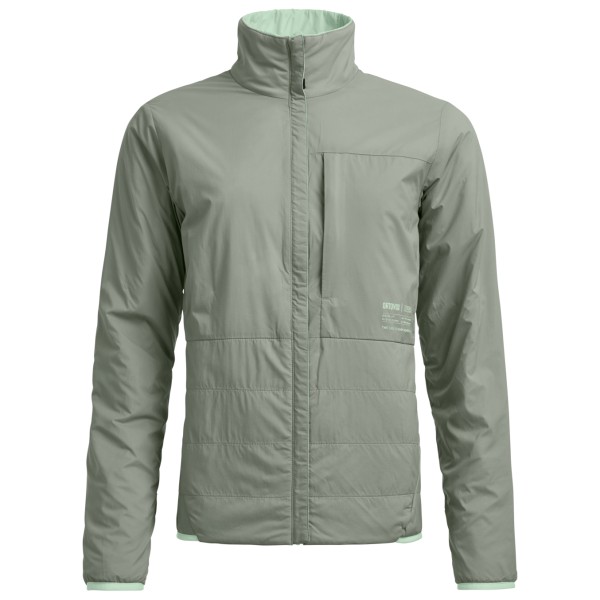 Ortovox Women’s Ortler Metawool 60 Rev Jacket Merinovest olijfgroen Grijs