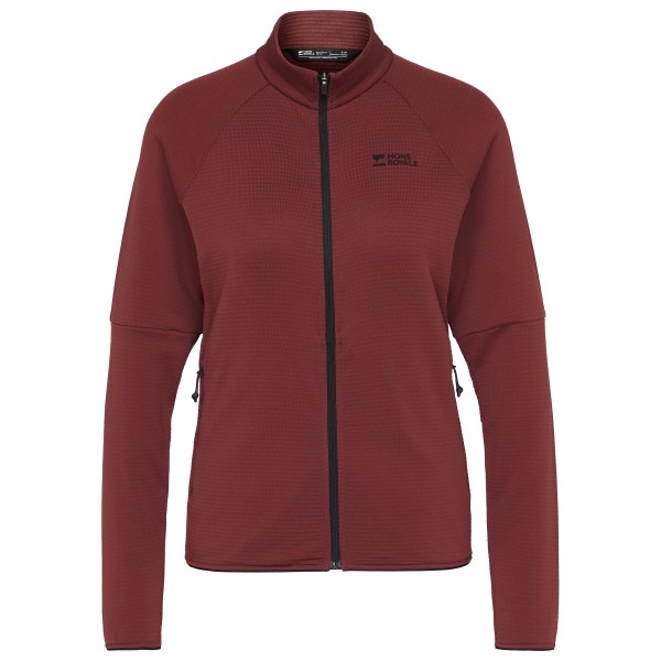 Mons Royale - Women's Quad Merino Fleece Jacket - Merinojacke Gr XL rot