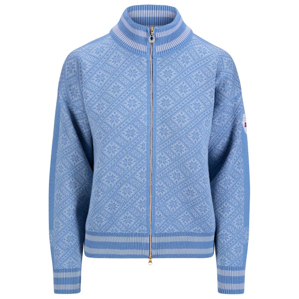 Dale of Norway Women’ Dalarna Jacket Merinovest Blauw