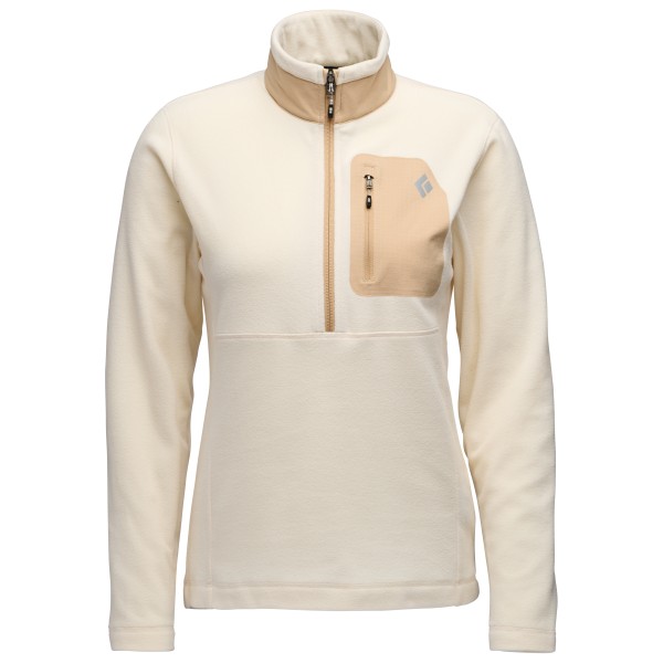 Black Diamond - Women's Rift Half Zip Fleece Jacket - Fleecepullover Gr XL beige