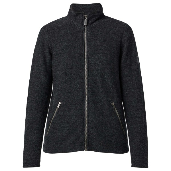 Ivanhoe of Sweden Women’s Bella Full Zip Wollen vest Zwart