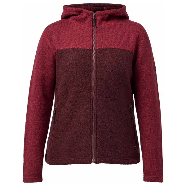 Ivanhoe of Sweden Women’s Hilma Hood Wollen vest Rood