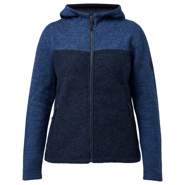 Ivanhoe of Sweden Women’s Hilma Hood Wollen vest Blauw