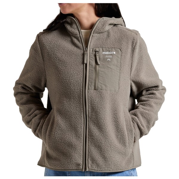 Maloja Women’s ArollaM. Fleecevest Grijs