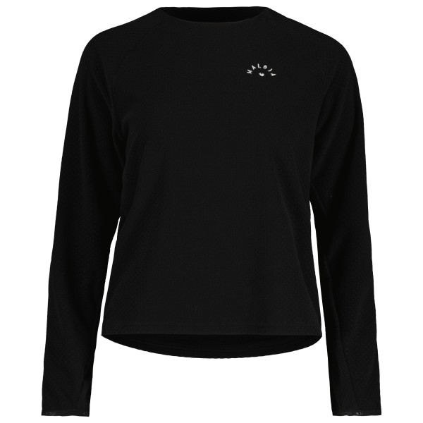 Maloja Women’ NimoneM. Fleecetrui Zwart