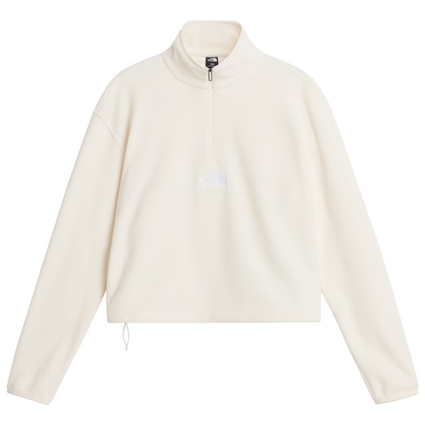 The North Face Women’s Novelty Logo Glacier 1/4 Zip Fleecetrui Wit
