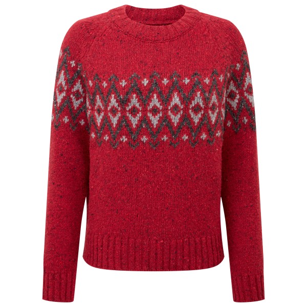 Sherpa Women’s Dumji Sweater Wollen trui Rood