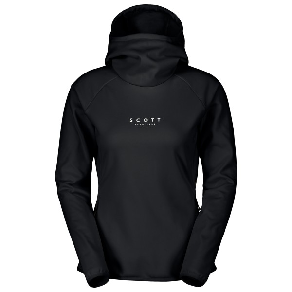 Scott Women’s Hoody Defined Warm Fleecetrui Zwart