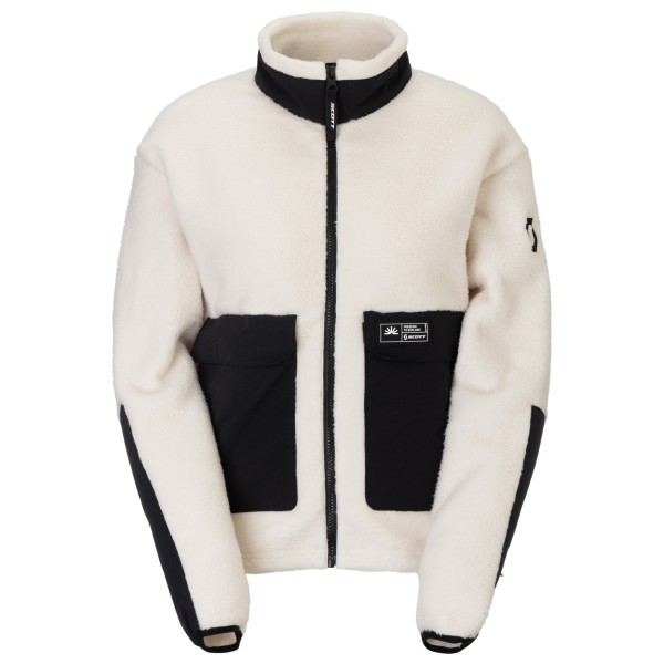 Scott Women’s Jacket Escape Heritage Pile Fleecevest Wit