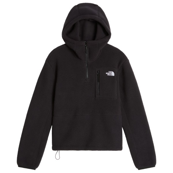 The North Face Women’s Yumiori 1/4 Zip Hood Novelty Fleecetrui Zwart