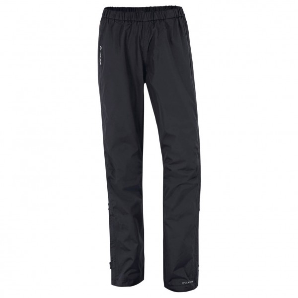 Image of Vaude - Women's Fluid Full-Zip Pants - Regenhose Gr 34;36;38;40;42;44;46;48 schwarz bei Bergfreunde.ch - der Outdoor Shop