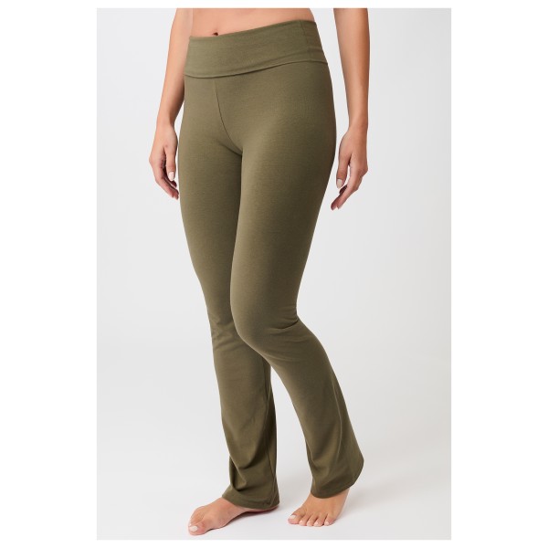 Mandala Women’s Classic Rolldown Trainingsbroek Wit